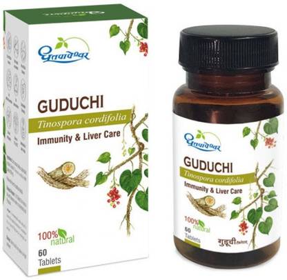 Dhootpapeshwar GUDUCHI TINOSPORA CORDIFOLIA ( 60 TAB )