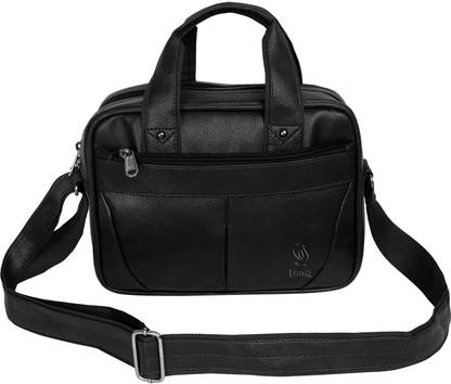 ENTIRE PU Leather Office Bag For Not Pad Small Waterproof Messenger Bag