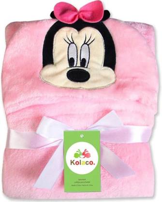 BRANDONN Cartoon Single Hooded Baby Blanket for  AC Room