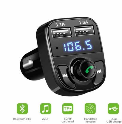 KARWAN Multi function Wireless MP3 Car FM Modulator