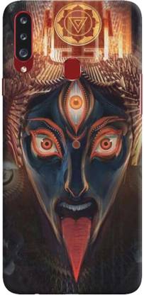 NDCOM Back Cover for Samsung Galaxy A20s Kali Maa Art Printed