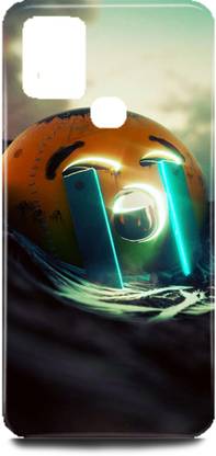 Entio Back Cover for Tecno Spark 6air-KE-6- emojis smile emoji smilly emoji Printed Back Case