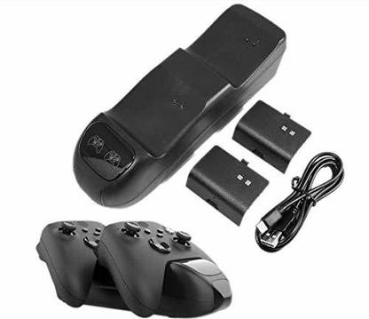 NEW WORLD XBOX Series S/X Controller Dual Charging Dock Station Controller Charger with 2 Rechargeable Battery with Charging Indicator Charging Station