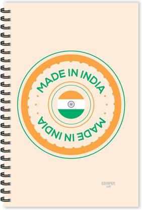 ESCAPER in Diary (Ruled - A5 Size - 8, Vocal for Local Diary, in Notepad A5 Diary Ruled 160 Pages