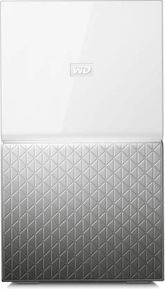 WD My Cloud Home 8 TB External Hard Disk Drive (HDD) with  4 TB  Cloud Storage