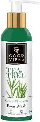 GOOD VIBES Tea Tree  (200 ml) Face Wash