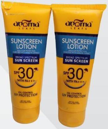 Aroma leafs SUNSCREEN CREAM SPF - 30 (1002) ML
