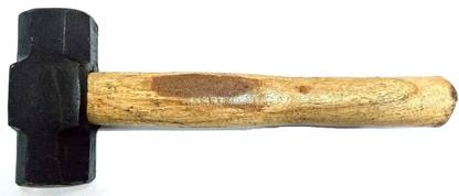 SUDHIR Sledge Mallet/Sledge Hammer with Wooden Handle Size 1000 Gms Pack of 1 Pc SR 1000 G Sledge Hammer