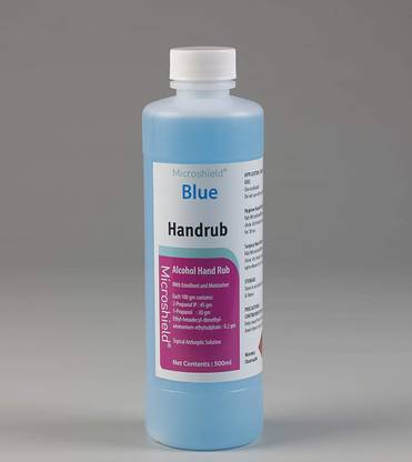 Microshield Blue Handrub - Schulke Hand Rub Bottle + Dispenser