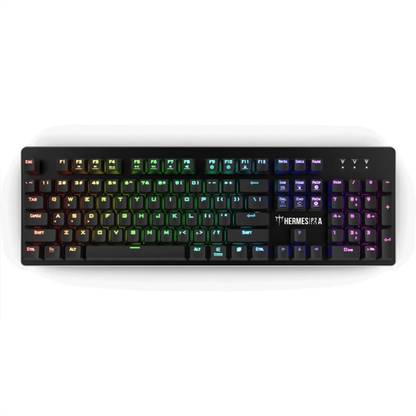 GAMDIAS Hermes P2A Wired USB Standard Gaming Keyboard Compatible with Desktop, Laptop, Mac