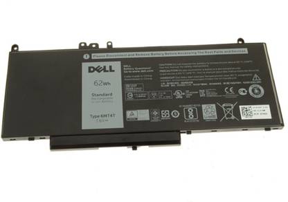 DELL Latitude E5470 E5570 Precision 3510 4-cell 62Wh Laptop Battery - 6MT4T 4 Cell Laptop Battery