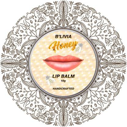 Blivia Handmade Awesome Honey Lip Balm For Cracked Lips, Dry Lips, Lips Nourishment Honey