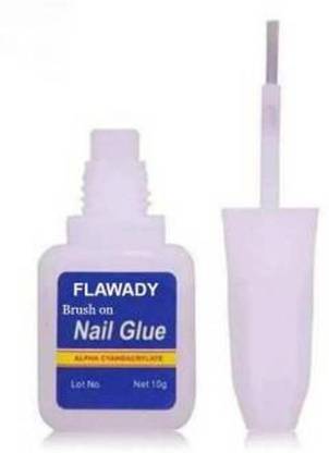 sneha BLUE NAIL GLUE WITH BRUSH 10G