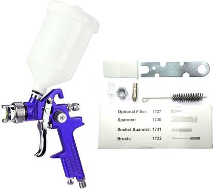 ISC Wellpoint 827 HVLP Spray Paint Gun With Cup & Nozzle Size 1.4mm & Cup Capacity 600ml HVLP Sprayer