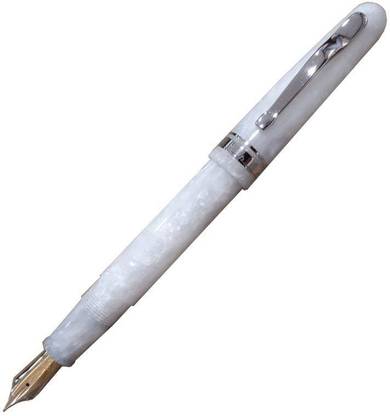 DELTA FUSION 82 FP FUSION NIB CCWHITE'M' NIB IN RESIN IN CASE Fountain Pen