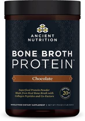 Ancient Nutrition Bone Broth Protein Chocolate 17.8 oz Protein Cereal