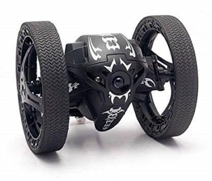 Intelligent Remote Control Bounce Car RC Jumping Car 360 Degree Rotation (Black)