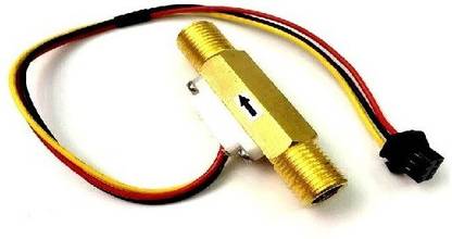 SunRobotics Water Flow Sensor Brass Metal 1/4 Inch Flow Sensor