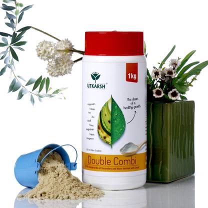 Ishan creation DOUBLE COMBI (EDTA chelated mix of Secondary and Micro Nutrient with Cobalt) (100 % Water Soluble Foliar Spray) Manure