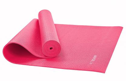 MINISO 3mm Comfortable Yoga Mat(Rose Red) 3 mm Yoga Mat