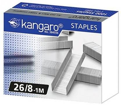 Kangaro manual 26/8 round edged STAPLER PIN