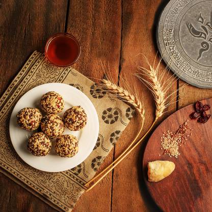 AJFAN Millets Laddu | Dry Fruits | Jaggery | Ghee Box