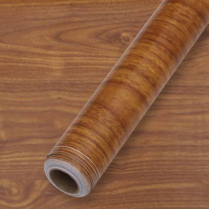 iSpace Vinyl Abstract Brown Wallpaper
