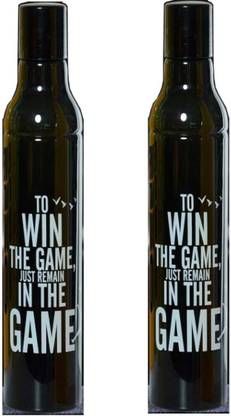 ToWin Tower-TWin-Black-Set-of-2pc 2200 ml PET Bottle