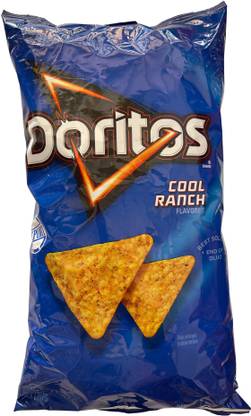 DORITOS Cool Ranch Flavored Tortilla Chips 198g Tortillas