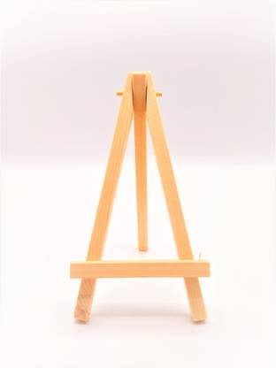 Gold Leaf Wooden Tripod Easel