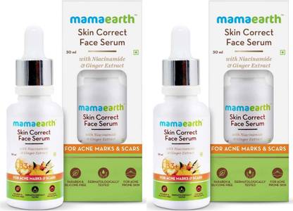 Mamaearth Skin Correct Face Serum with Niacinamide and Ginger Extract for Acne Marks & Scars