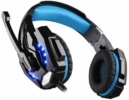 gamenophobia USB Gaming Headset Headband Headphones with Mic Wired Gaming