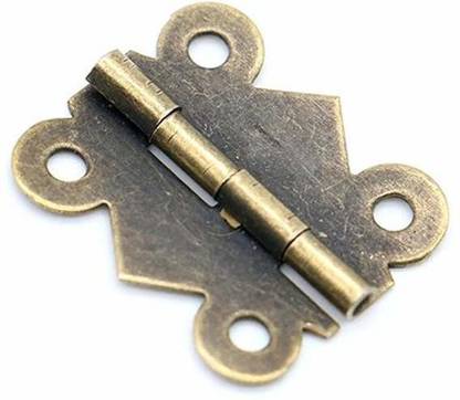 DIY Craft 10pcs Mini Butterfly Door Hinges Gold Cabinet Drawer Box Hinge for Furniture Hardware Case Hinge