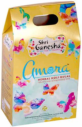 Gigathink Amora Herbal Gulal Holi Color Powder Pack of 5
