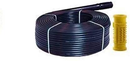 Bhagirath 16 mm Inline 300 Metre Garden Drip Pipe In-build Dripper (38 cms Space) 16mm Inline 300m drip Pipe inbuild dripper (38 cm Space) Hose Pipe