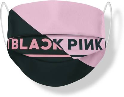 HeartInk BlackPink KPOP Theme Unisex Cotton Pollution Mask-HIKBLPMK25 Washable, Reusable Cloth Mask