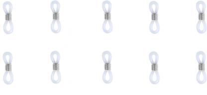 N Specs Spectacle Chain, String, cord connector, Rubber loop, hook for Eye wear Chain ( 30 piece ) Hook Eye