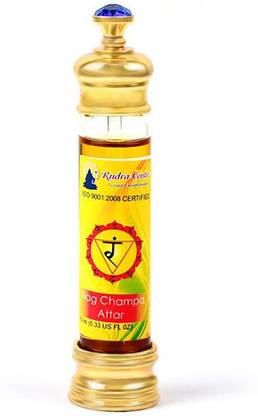 Rudra Centre Nag Champa Attar - 10 ml Floral Attar