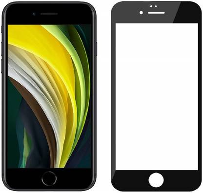 Mersal Edge To Edge Tempered Glass for Apple iPhone 6, Apple iPhone 6s, iPhone SE 2020, (Premium Edge To Edge Full Glue Branded Glass)