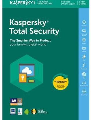 KESPERSKY Total Security 1 User 1 Year