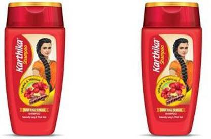 KARTHIKA hair fall shield shampoo 80ml each (Pack of 2)