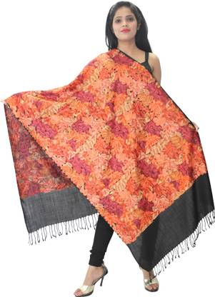 Hautemoda Pashmina Embroidered Women Shawl