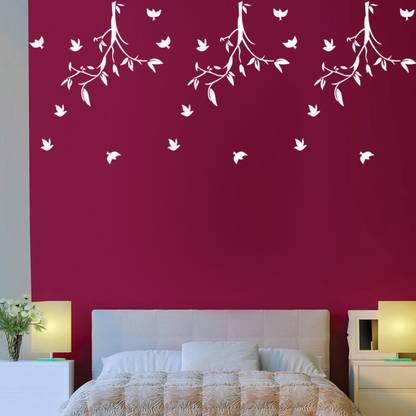 Decor now Word Pattern wall stencil Size : ( 16-inch x 24-inch) DIY Reusable Wall for Home Decor Stencil Stencil