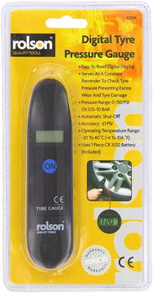 rolson Digital Tire Pressure Gauge Tools 42974 Digital Tyre Pressure Guage
