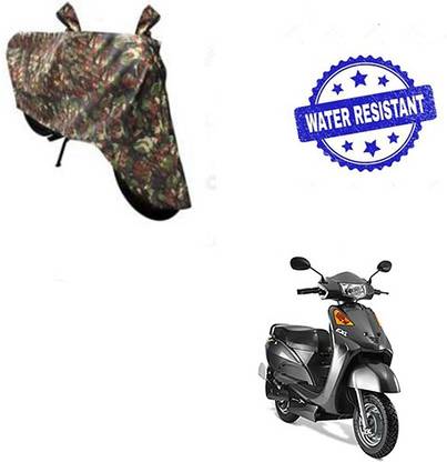 HYBRIDS COLLECTION Waterproof Two Wheeler Cover for Indus