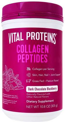 Vital Proteins Collagen Peptides Dark Chocolate Blackberry 10.8 oz