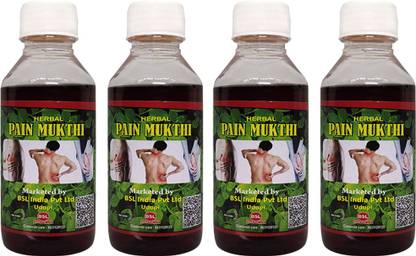 Sozo Pain Mukthi Oil( each 100ml) - Set of 4 Liquid