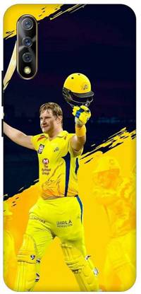 THESTONEWELL Back Cover for VIVO S1 SHANE WATSON IPL PLAYER CRICKAT