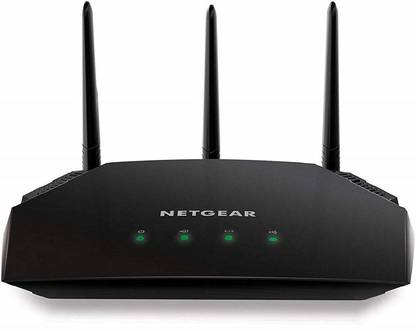 NETGEAR R6350 AC1750 Smart WiFi Router Wireless Router 2.1 GHz 1300 Mbps Wifi Speed Dual Band External Antenna Both (Ethernet and ADSL)