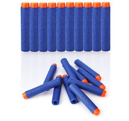 Inditradition Eva Form Toy Bullet Darts for Kids Nerf Guns (Pack of 50) Soft Tip Dart